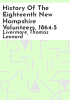 History_of_the_eighteenth_New_Hampshire_volunteers__1864-5