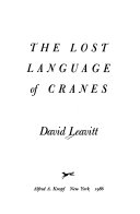 The_lost_language_of_cranes